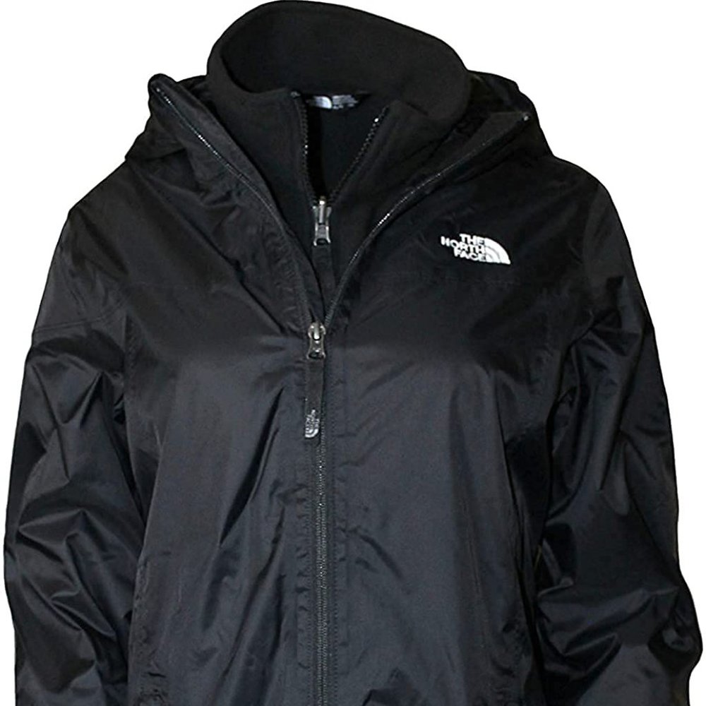 🆕 The North Face Girls Molly Triclimate Jkt, XS (6), TNF Black/TNF Black, Auth.